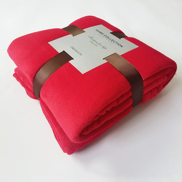 Soft Fleece Travel Blanket