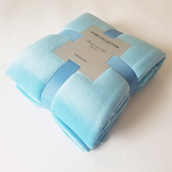 Soft Fleece Travel Blanket