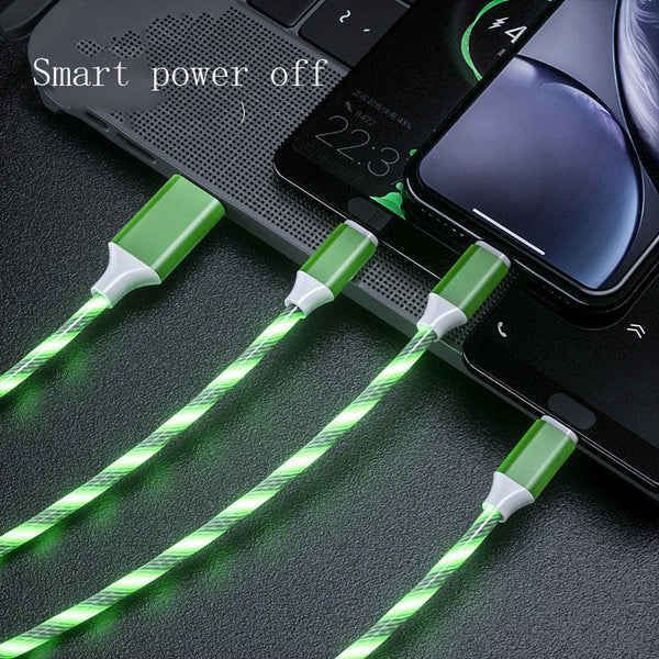 3-in-1 LED Charging Cable