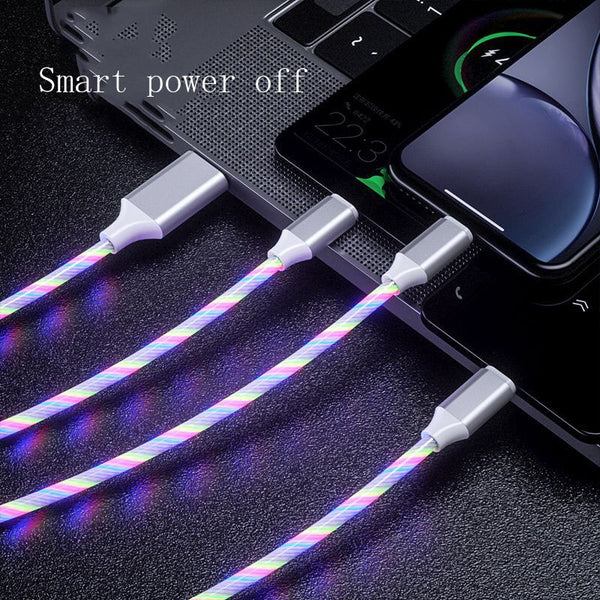 3-in-1 LED Charging Cable