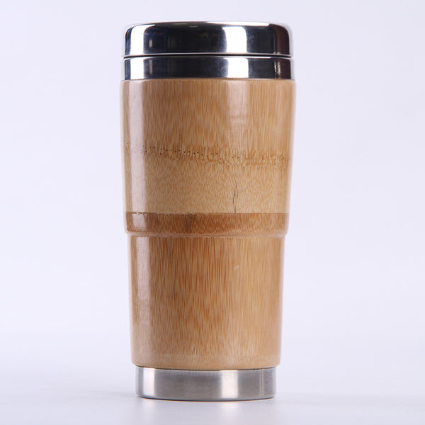 Bamboo Insulated Travel Tumbler