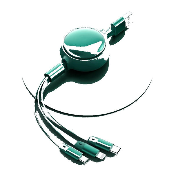 Retractable 3-in-1 Fast Cable