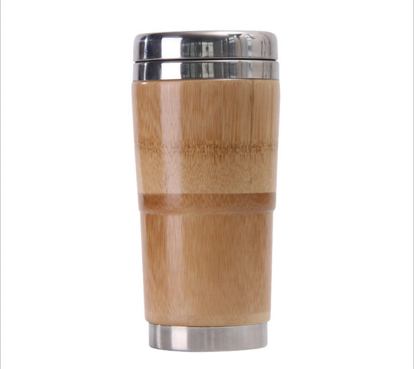 Bamboo Insulated Travel Tumbler