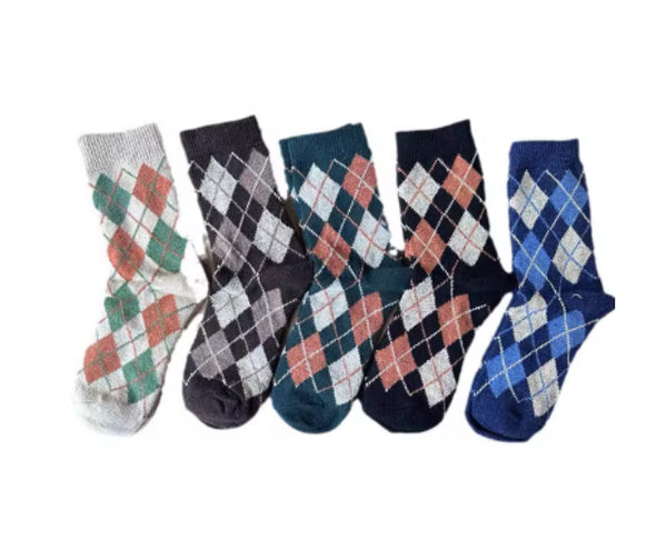 Wool Thermal Socks — 5 Pairs