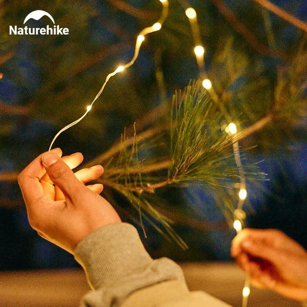 Naturehike 10m Camping String Light — IP44