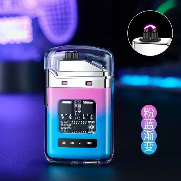 Electric Double Arc Lighter — USB-C, Windproof