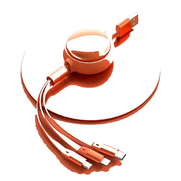 Retractable 3-in-1 Fast Cable