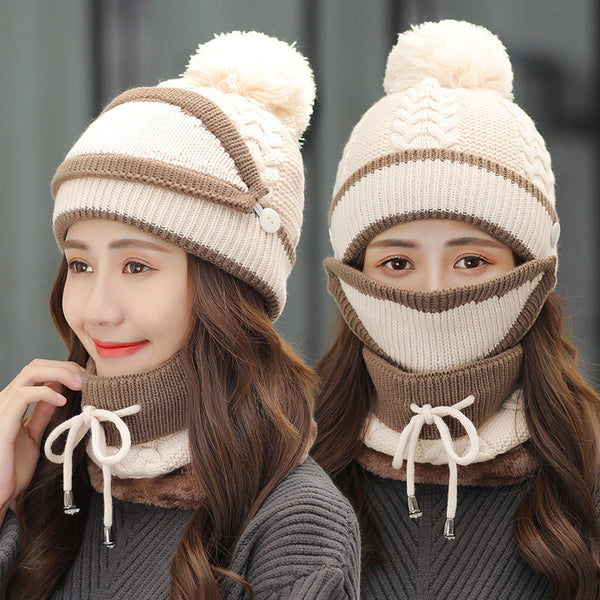 3-Piece Knitted Winter Set