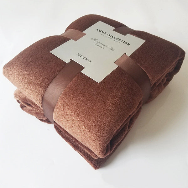 Soft Fleece Travel Blanket