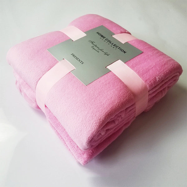 Soft Fleece Travel Blanket