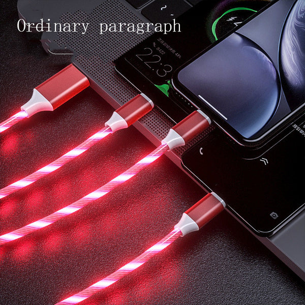 3-in-1 LED Charging Cable