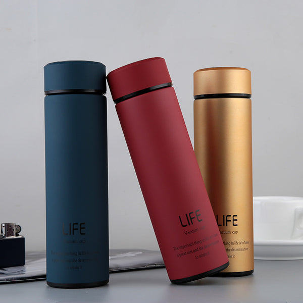Slim Insulated Steel Flask 500ml