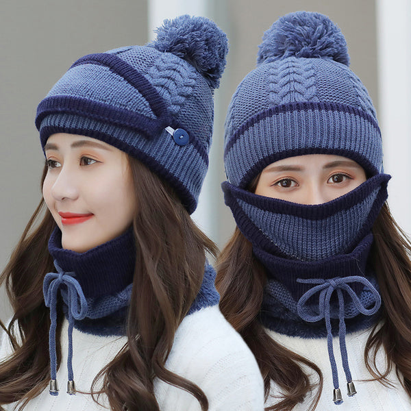 3-Piece Knitted Winter Set