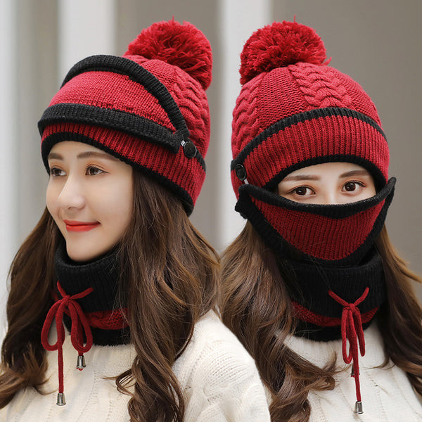 3-Piece Knitted Winter Set