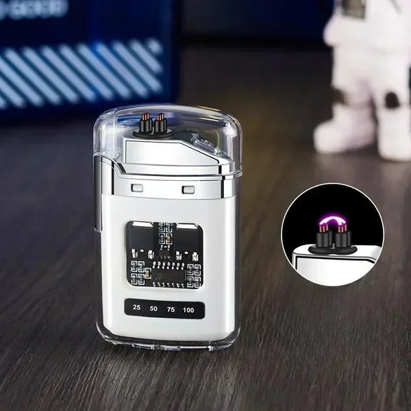 ولاعة كهربائية بقوسين — تشحن USB-C ومقاومة للهواء