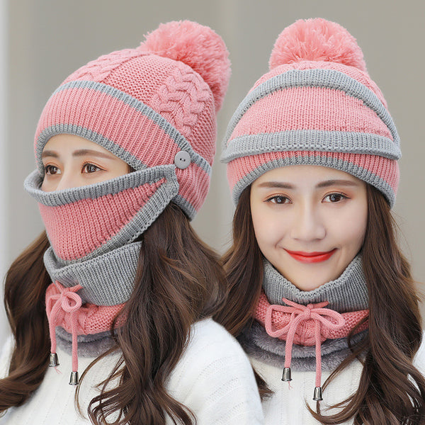 3-Piece Knitted Winter Set