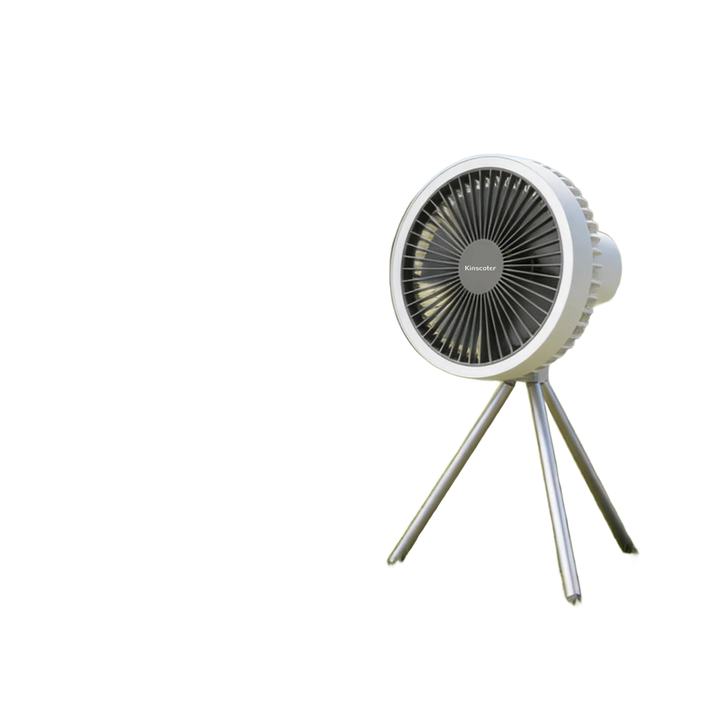 Rechargeable tent ceiling fan
