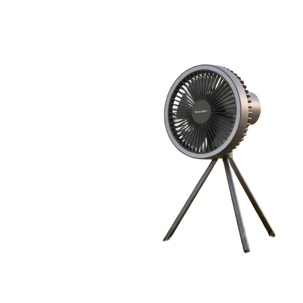 Rechargeable tent ceiling fan